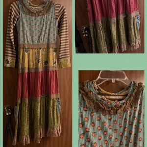 Mustard Pie shirt, dress outfit sz 10-12